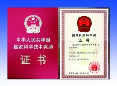 National Natural Science Award Second Prize(2008)