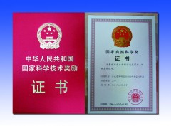 National Natural Science Award Second Prize(2006)