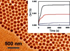 Synthesis of Mesoporous Silica Nanoparticles via Controlled Hydrolysis and Condensation of Silicon Alkoxide