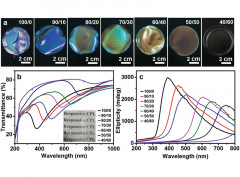 Chiral photonic cellulose films enabling mechano/chemo responsive selective reflection of circularly polarized light